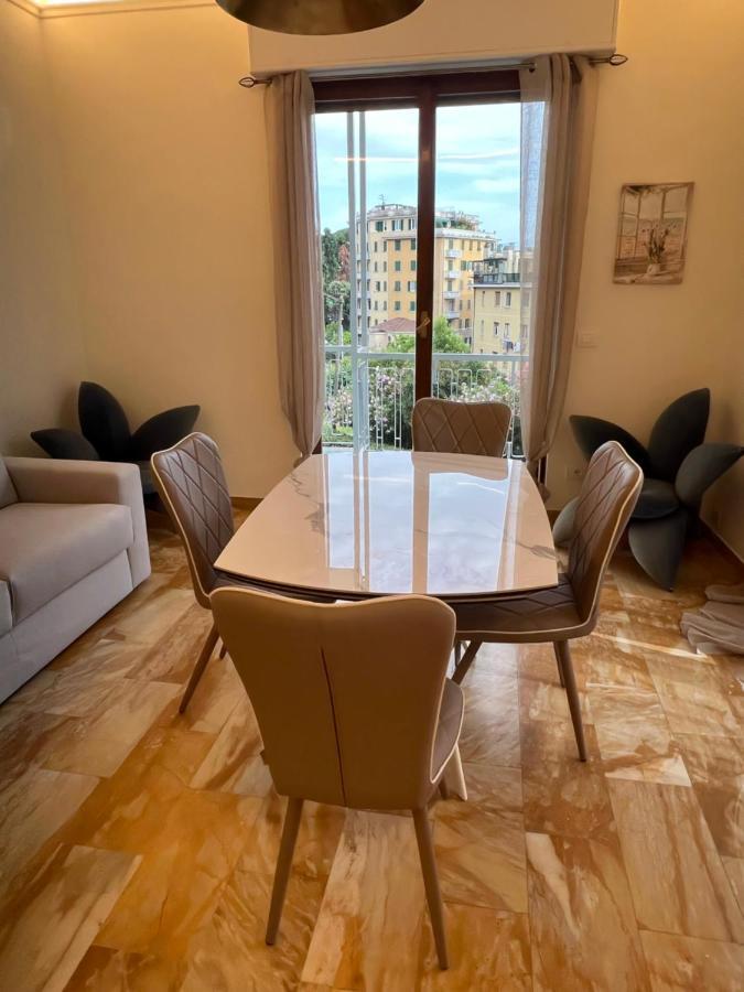 Welcome Riviera -Torre D'Avorio Appartamento 126 Mq Piu'Terrazzo25 Mq - Totalmente Rinnovato- 250 M Dal Centro - Parcheggio A Pagamento 15 Euro Al Giorno Da Prenotare In Anticipo Salvo Dispo -Parking At 15 Euro Per Day To Be Booked In Advance If Avai Rapallo Eksteriør billede