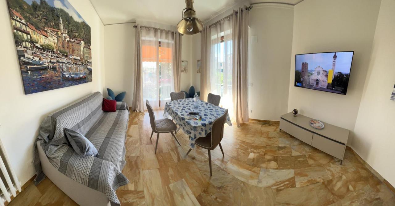 Welcome Riviera -Torre D'Avorio Appartamento 126 Mq Piu'Terrazzo25 Mq - Totalmente Rinnovato- 250 M Dal Centro - Parcheggio A Pagamento 15 Euro Al Giorno Da Prenotare In Anticipo Salvo Dispo -Parking At 15 Euro Per Day To Be Booked In Advance If Avai Rapallo Eksteriør billede